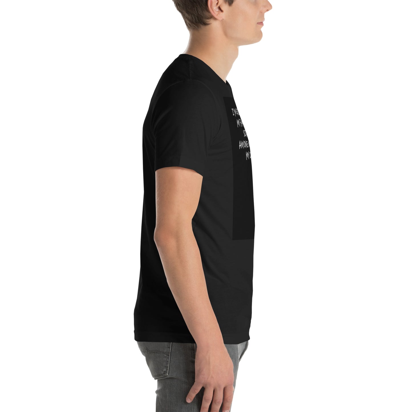 Unisex t-shirt (I'm going to start my family from scratch, Anyone want to be my cousin?)