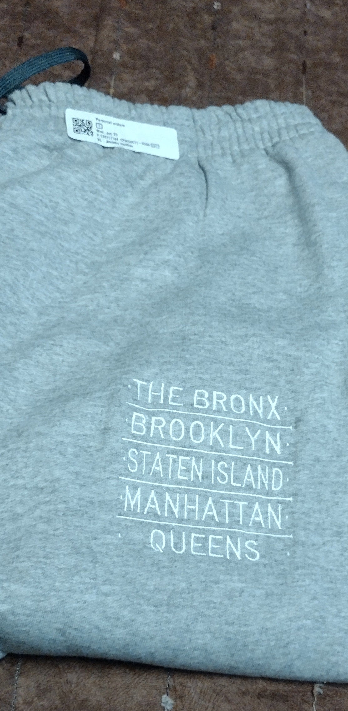 5 Boroughs Unisex Joggers