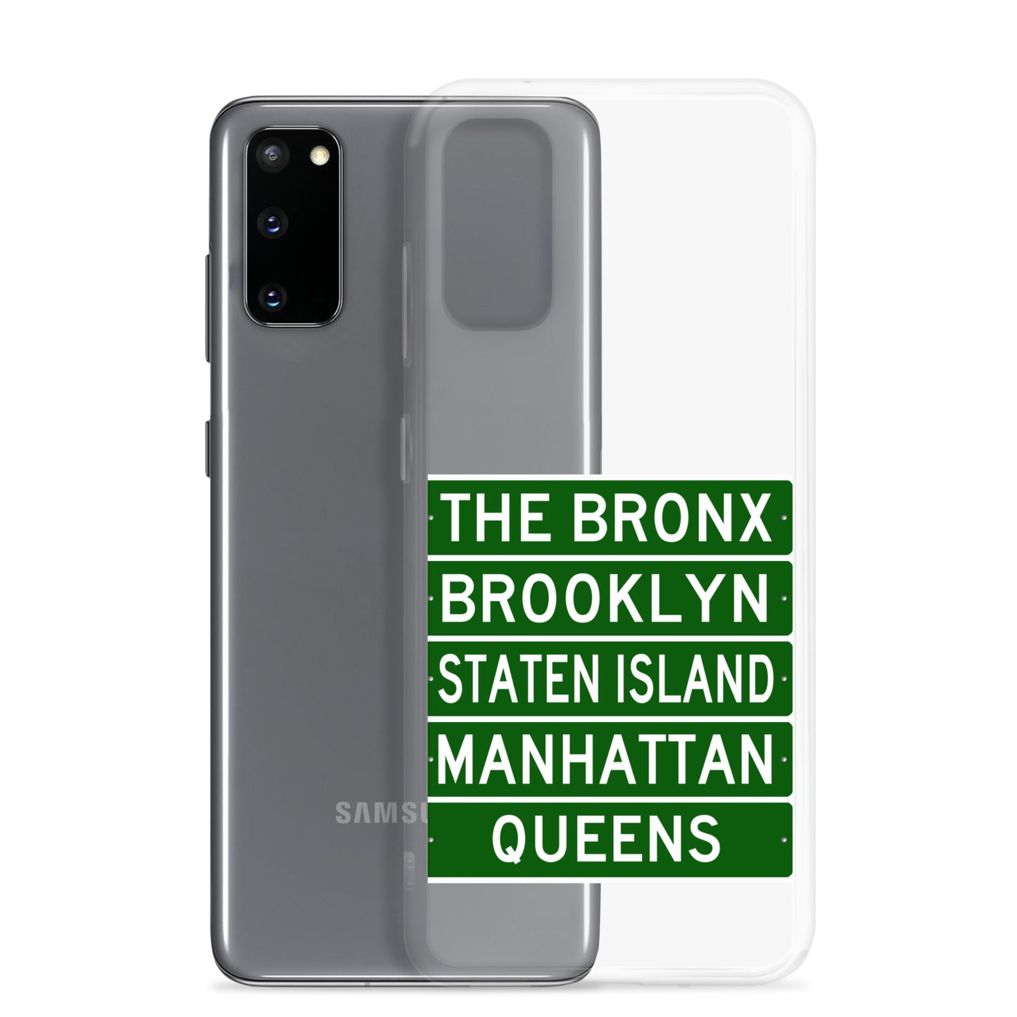 5 Boroughs Clear Case for Samsung® All Varieties Types