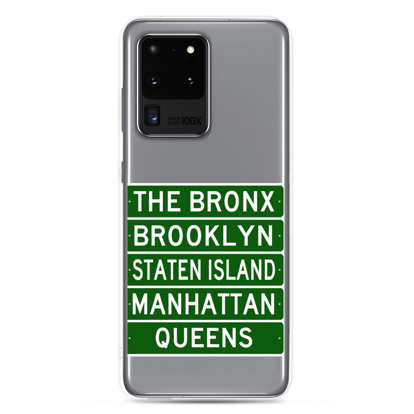 5 Boroughs Clear Case for Samsung® All Varieties Types