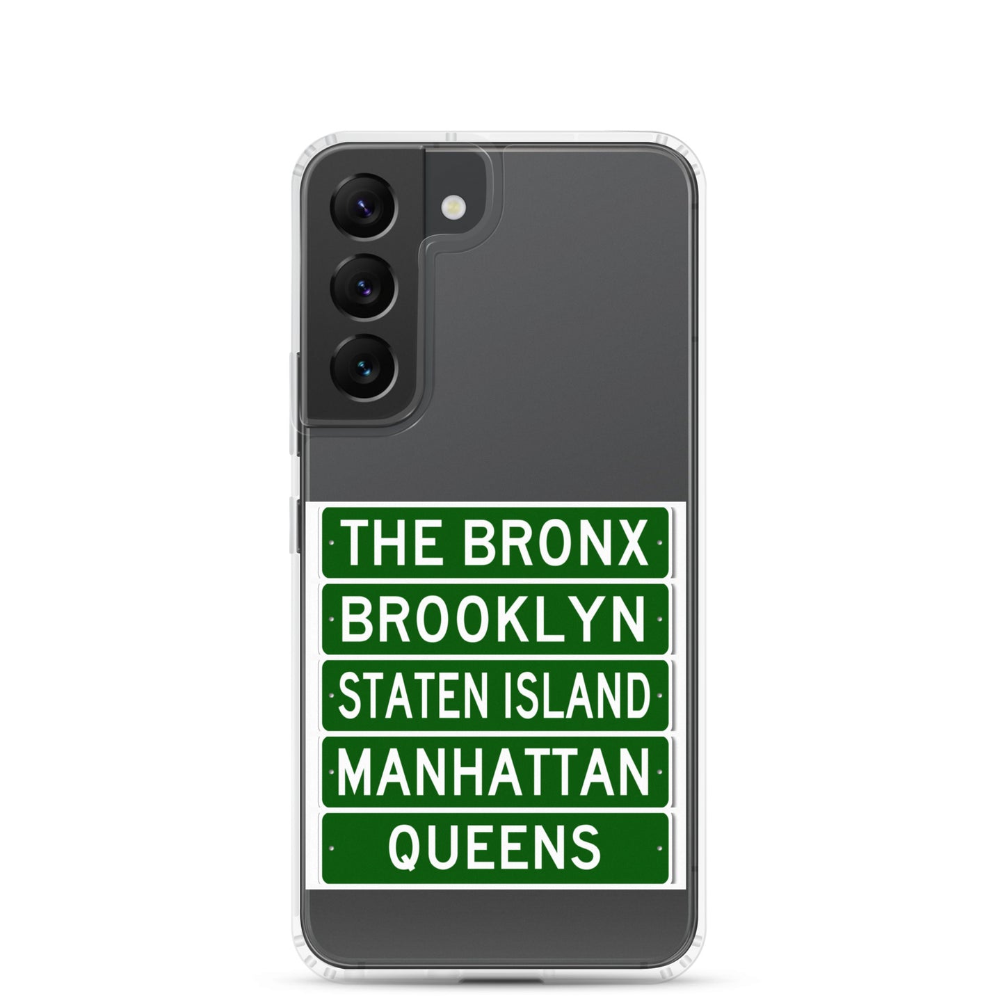 5 Boroughs Clear Case for Samsung® All Varieties Types