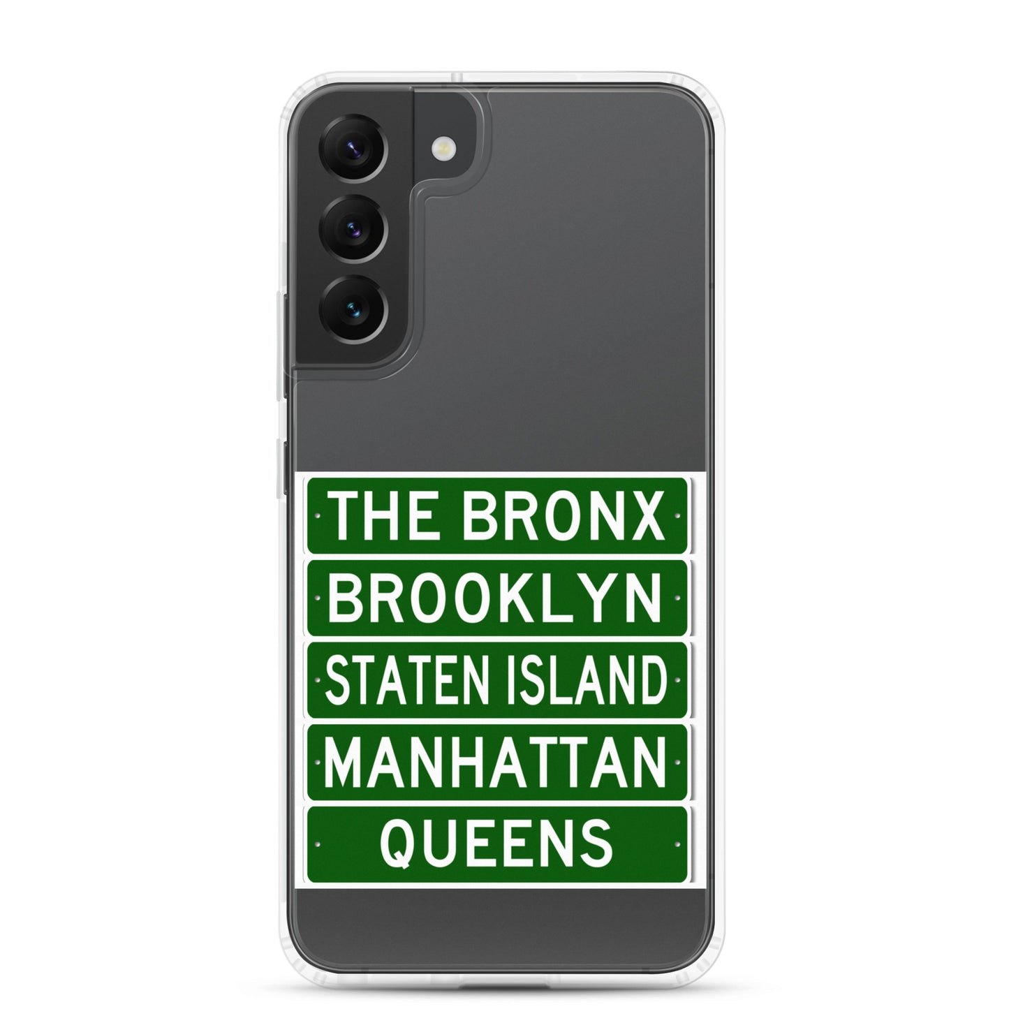 5 Boroughs Clear Case for Samsung® All Varieties Types