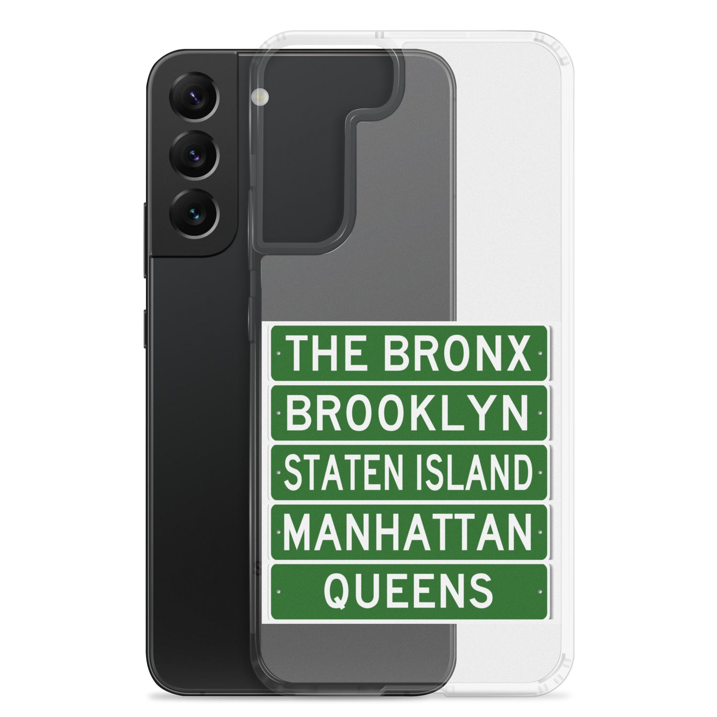 5 Boroughs Clear Case for Samsung® All Varieties Types