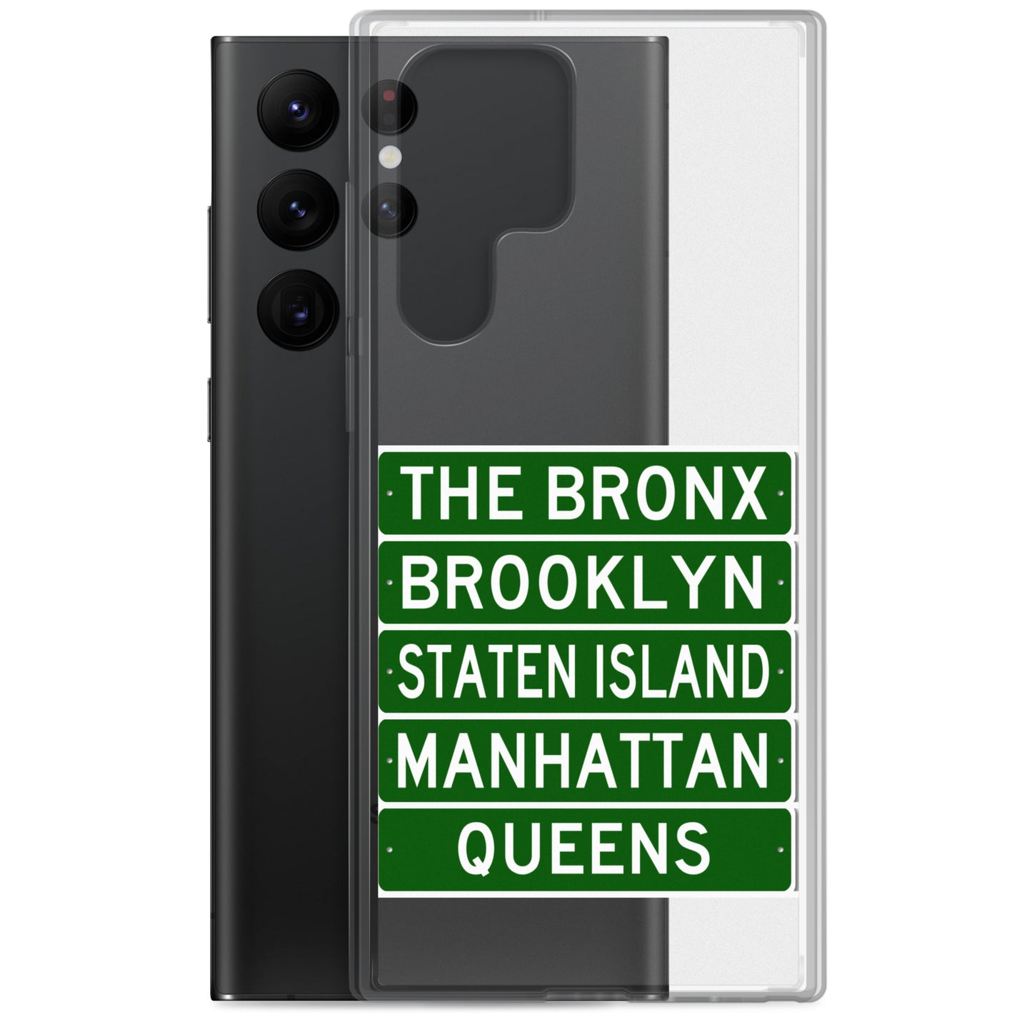 5 Boroughs Clear Case for Samsung® All Varieties Types