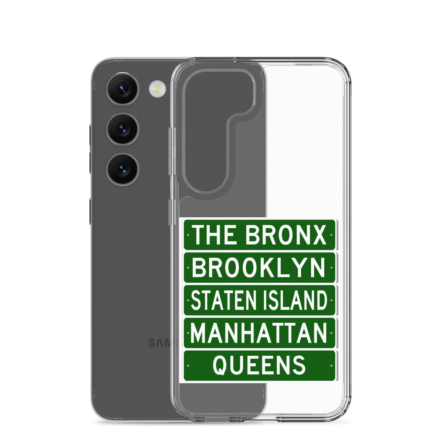 5 Boroughs Clear Case for Samsung® All Varieties Types