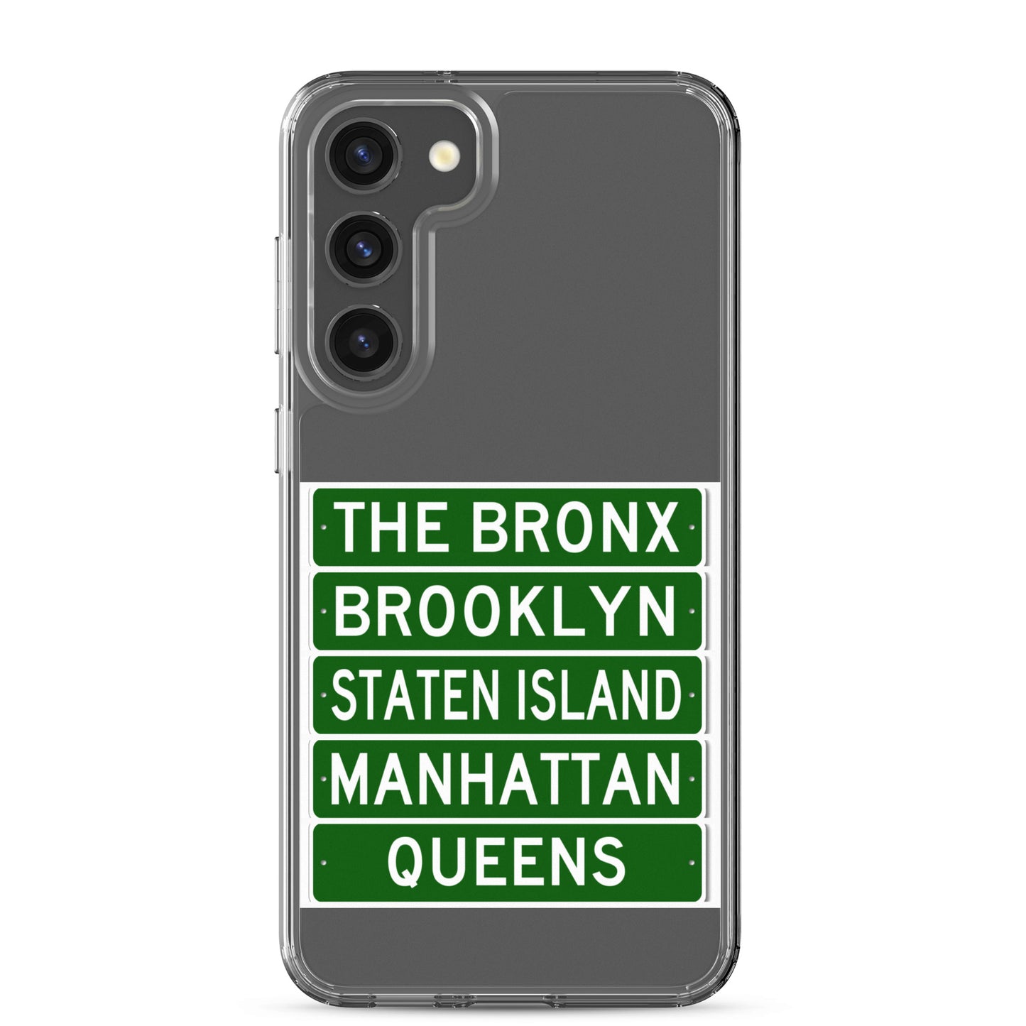 5 Boroughs Clear Case for Samsung® All Varieties Types