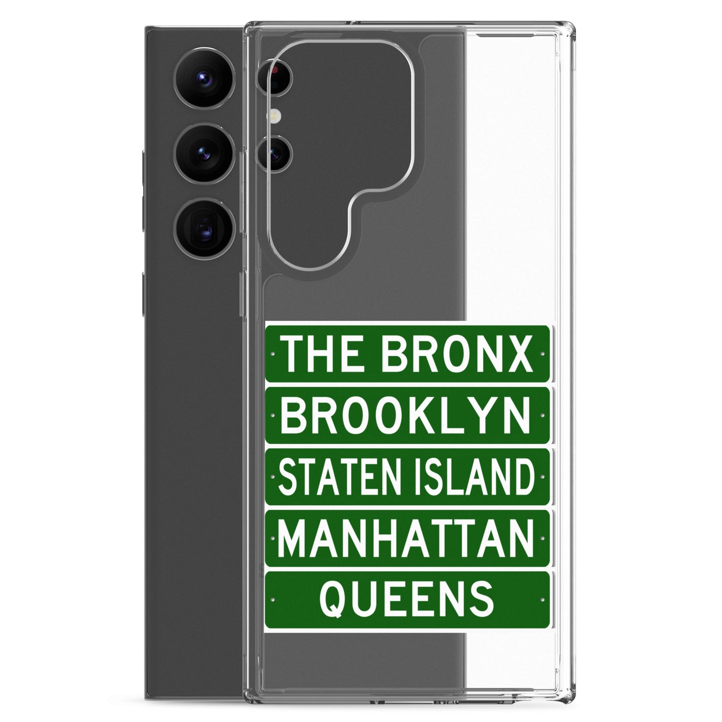 5 Boroughs Clear Case for Samsung® All Varieties Types