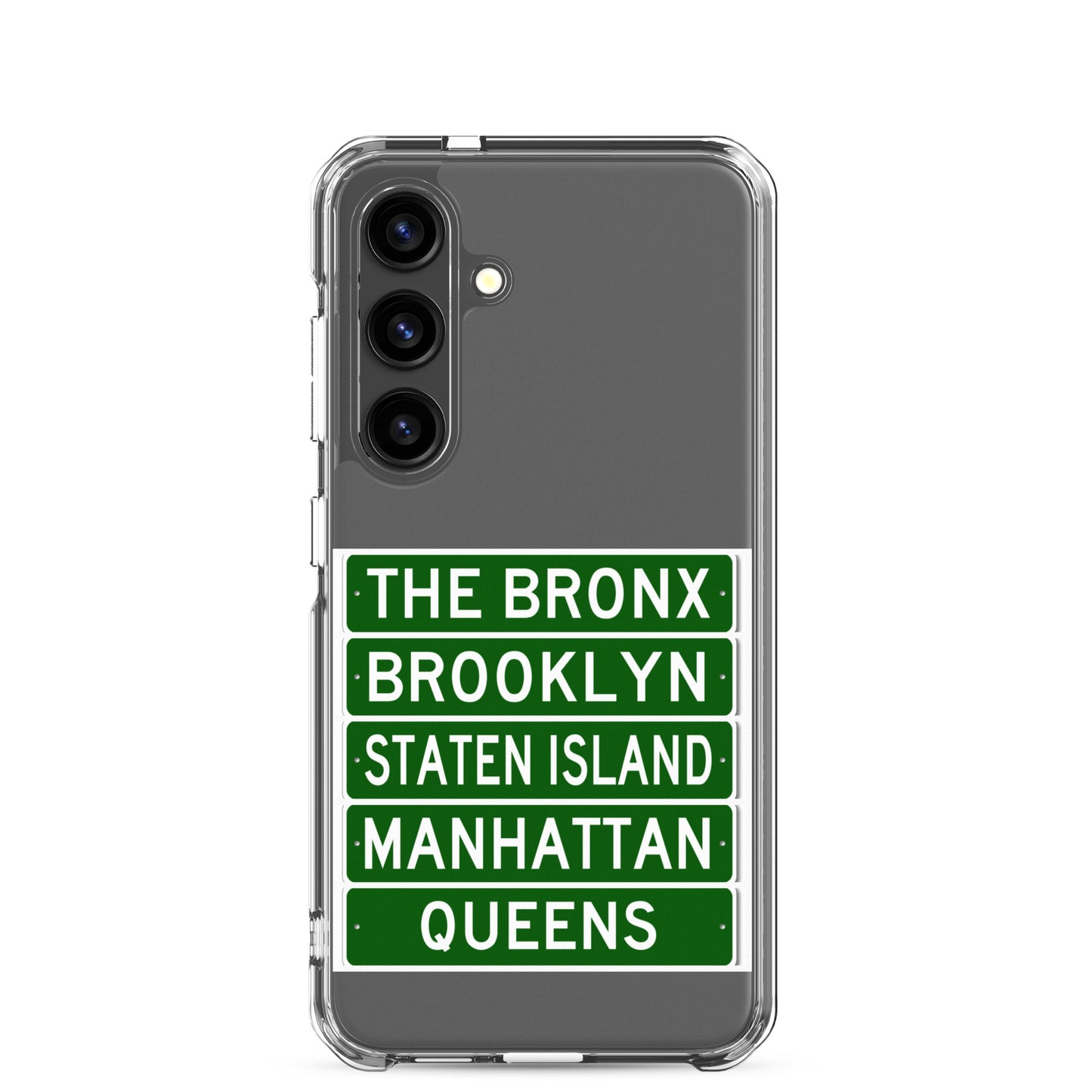 5 Boroughs Clear Case for Samsung® All Varieties Types