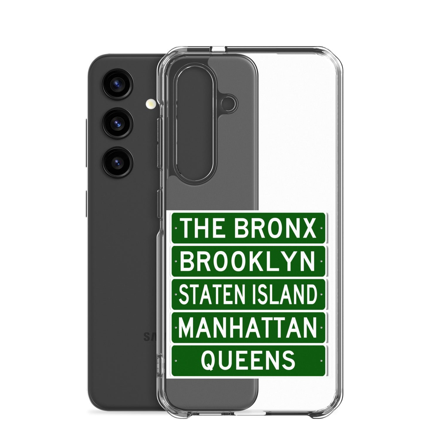 5 Boroughs Clear Case for Samsung® All Varieties Types