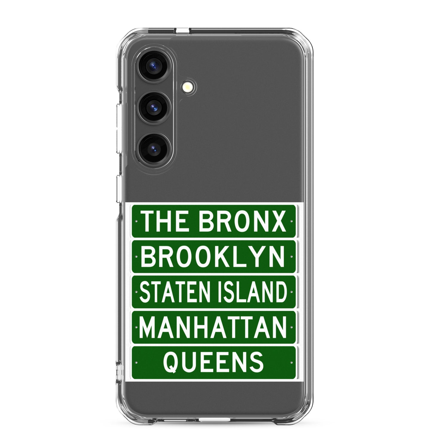 5 Boroughs Clear Case for Samsung® All Varieties Types