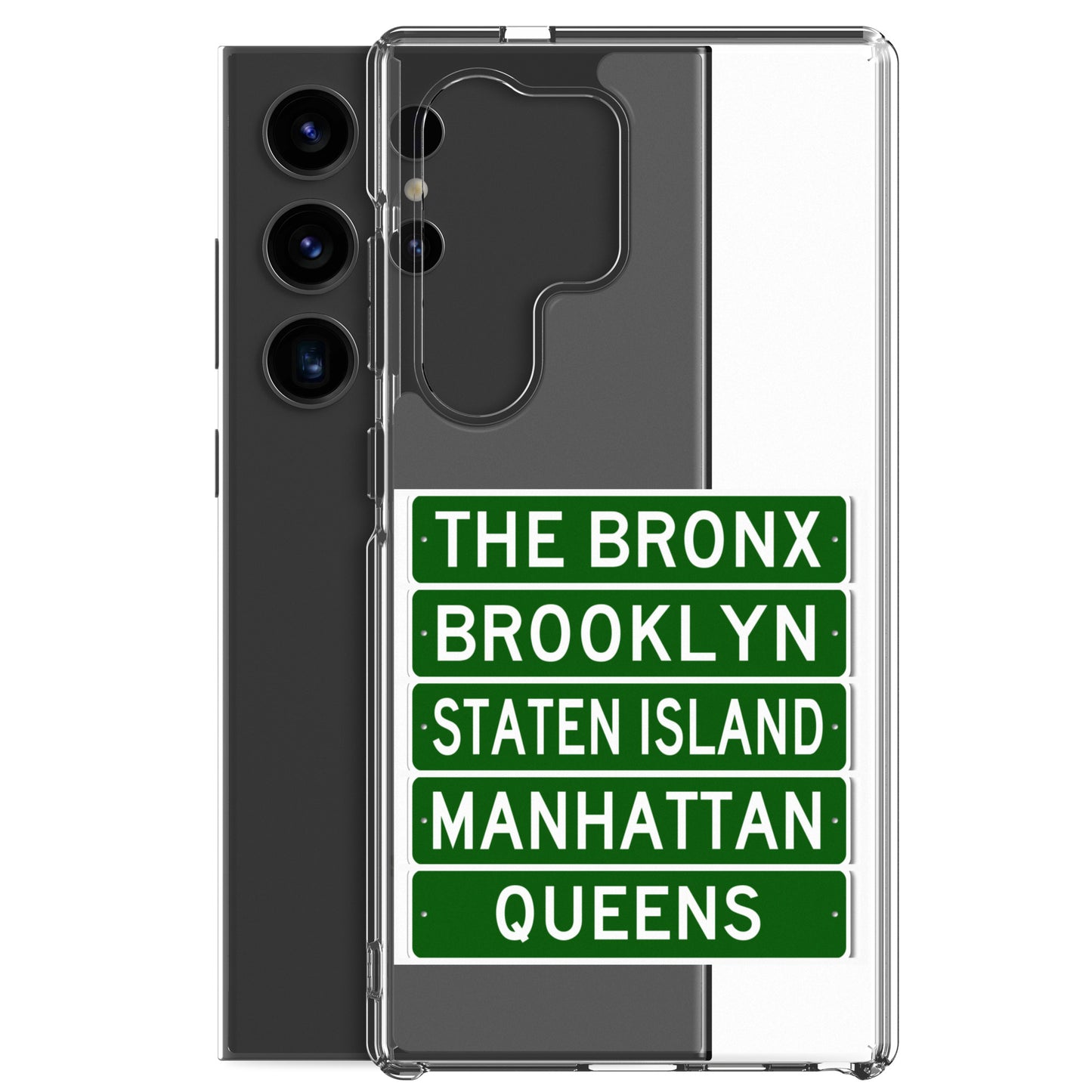 5 Boroughs Clear Case for Samsung® All Varieties Types