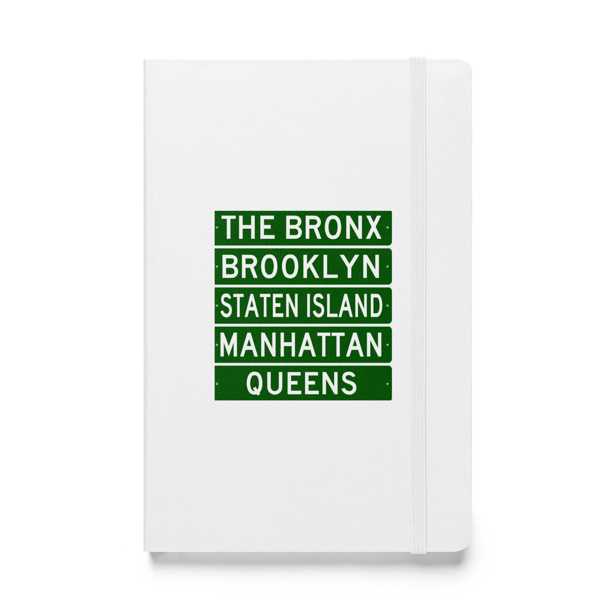 5 Boroughs hardcover bound notebook