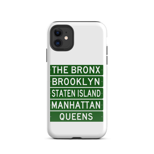 5 Boroughs All Models Tough Case for iPhone®