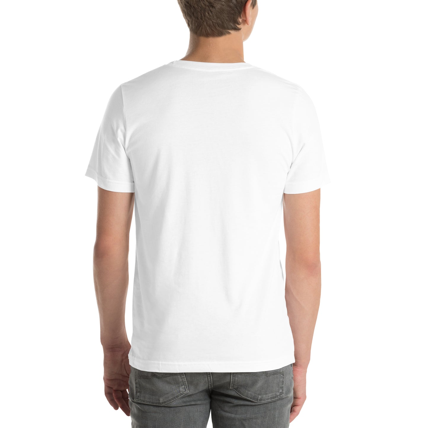 Unisex t-shirt i285 in white