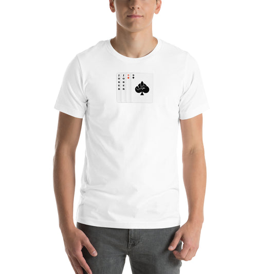 Spades Joker Joker Deuce Deuce Unisex t-shirt